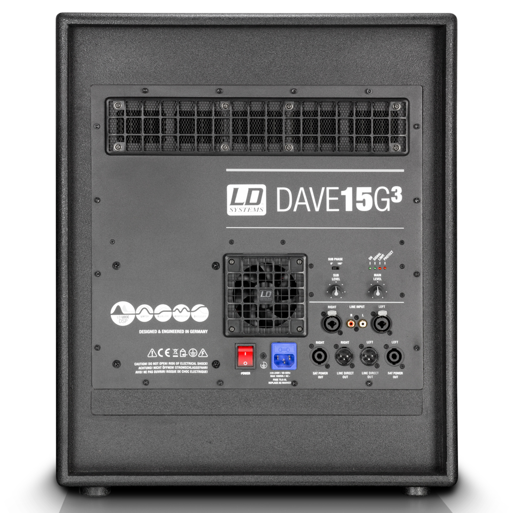 Hệ thống PA đa năng DAVE 15 G3 - LD Systems
