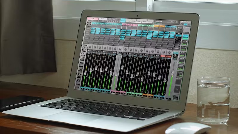 Phần mềm eMotion LV1 Live Mixer – 32 Stereo Channels