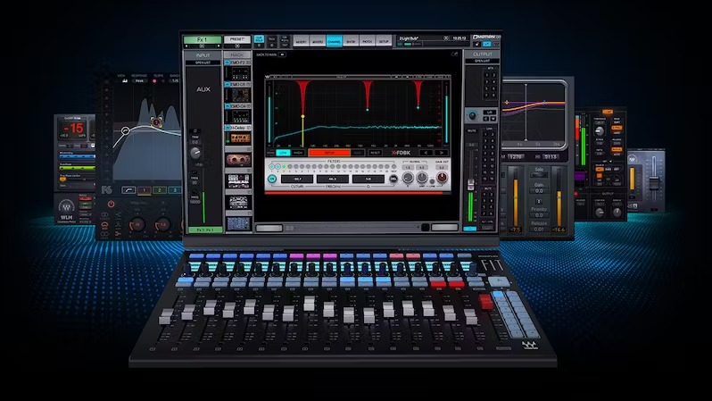 eMotion LV1 Live Mixer – 16 Stereo Channels