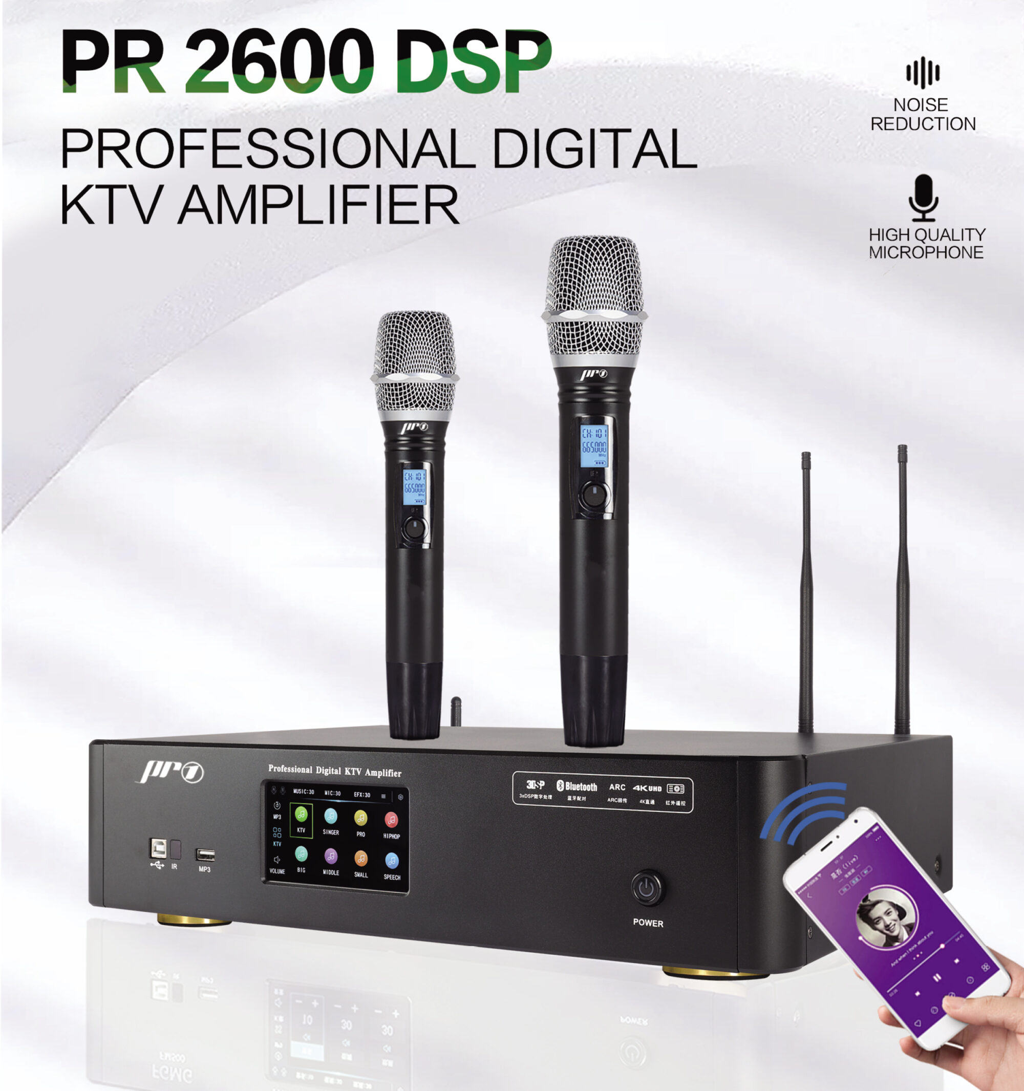 Amply karaoke digital Pro 1 PR 2600 DSP